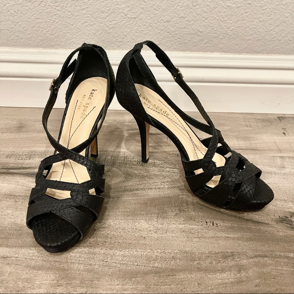 KATE SPADE PLATFORM STILETTO HEELS | SIZE 5